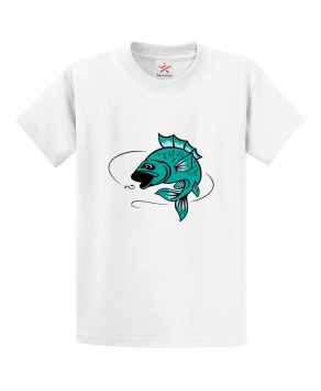 Fish Classic Unisex Kids and Adults Cute T-Shirt